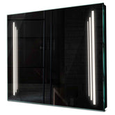 Specchio LED Quadrato | Controllo tramite interruttore a muro | Luce bianca neutra - Reyze Serie Salono Modello 8